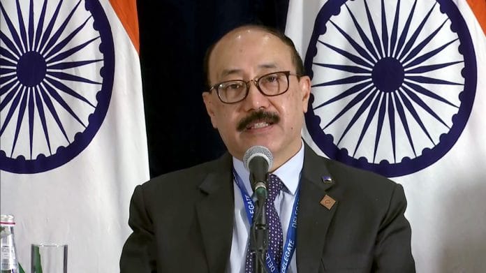 File photo of Foreign Secretary Harsh Vardhan Shringla | ANI photo