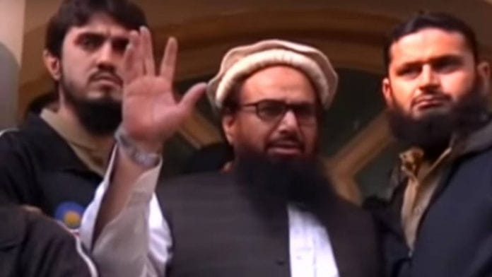 File photo of Lashkar-e-Taiba founder Hafiz Muhammad Saeed | Youtube
