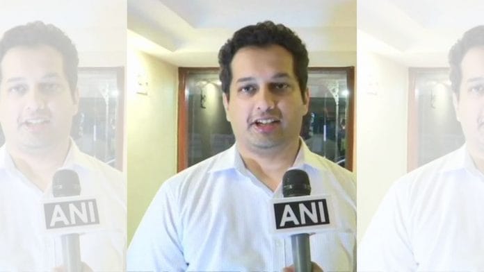 File photo of Utpal Parrikar | Twitter | @ANI