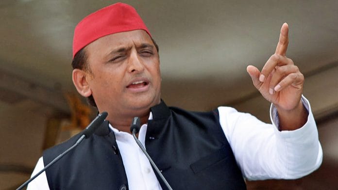 File photo of Samajwadi Party chief Akhilesh Yadav | PTI