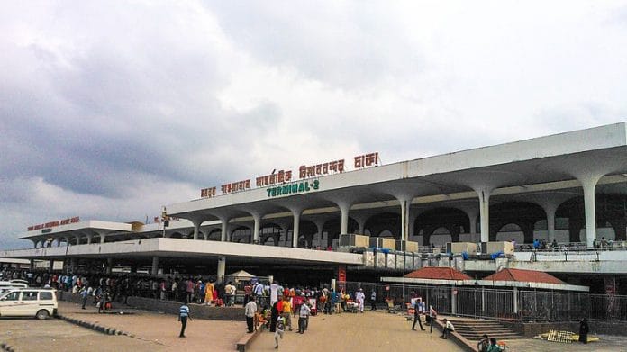 Shahjalal International Airport in Dhaka