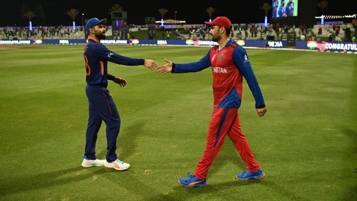 India set a target of 211 for Afghanistan at Abu Dhabi Wednesday | Twitter | @BCCI