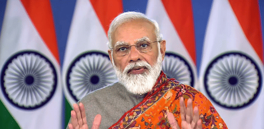 PM Narendra Modi addresses the nation, through video conferencing, on 19 November 2021 | ANI