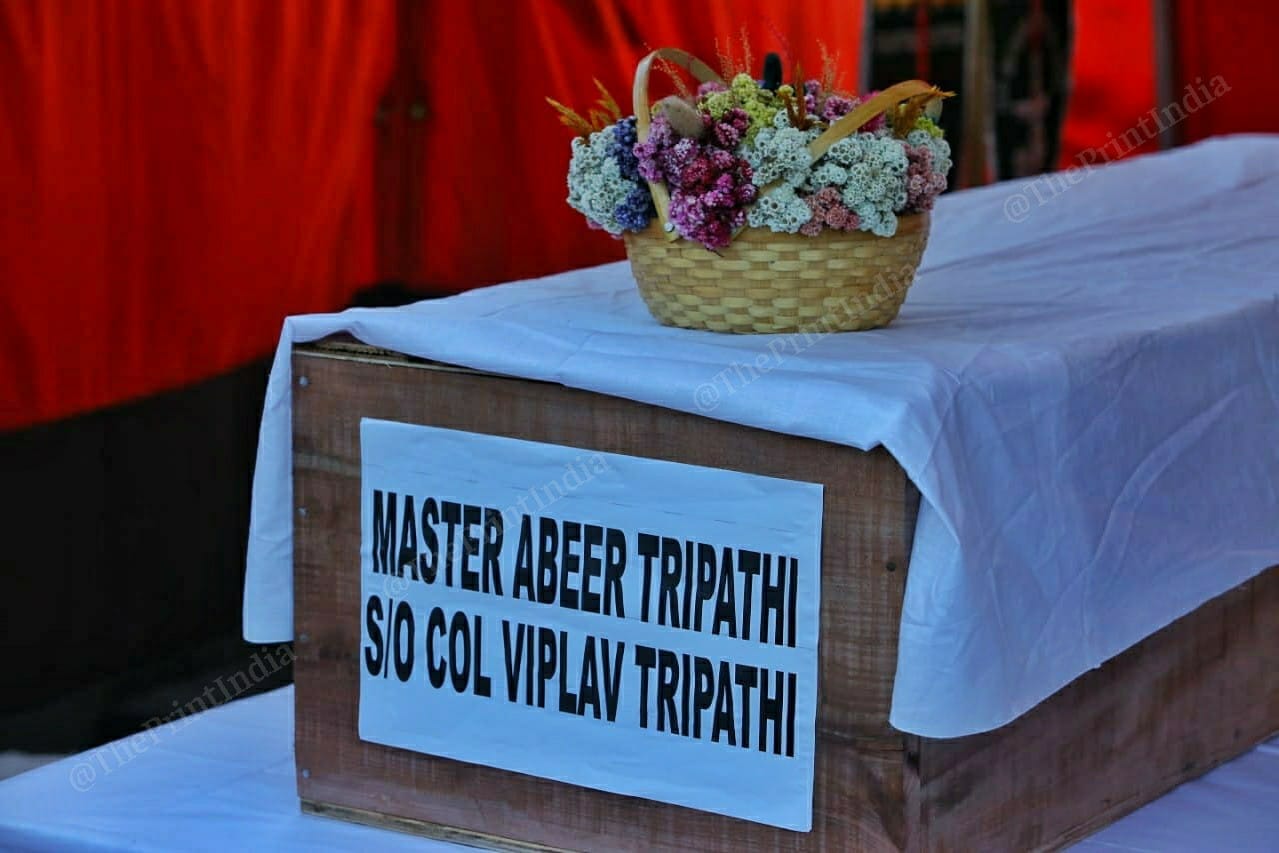 CO Viplav Tripathi's 8-year-old son were amongst those who lost their lives in the incident that took place Saturday | Photo: Praveen Jain | ThePrint