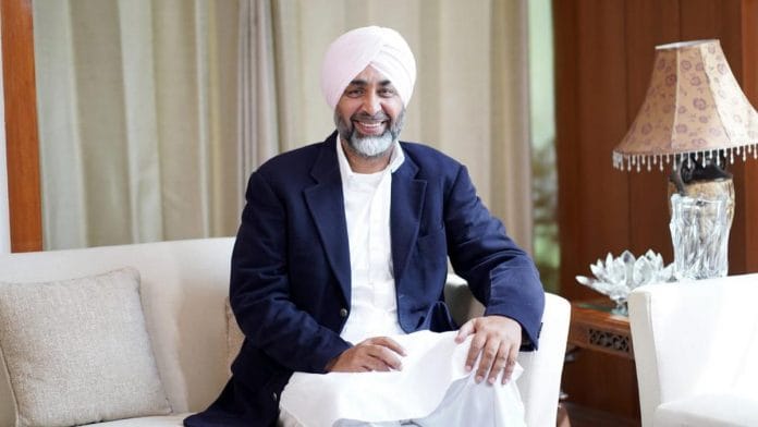 Punjab Finance Minister Manpreet Singh Badal