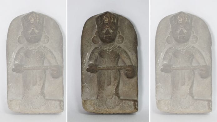 The idol of goddess Annapurna was retrieved from Canada and installed in the Kashi Vishwanath temple, Varanasi, on 15 November, 2021 | Photo: ANI