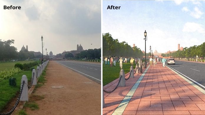 An estimation of how the revamped Central Vista will differ from the old one. | Courtesy: HCP Designs