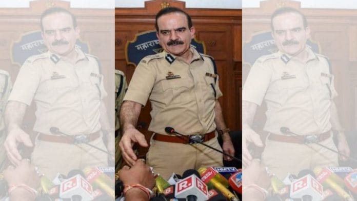 File image of former Mumbai police commissioner Param Bir Singh | PTI