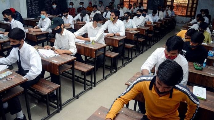 Students writing an exam | Representational Image | ANI