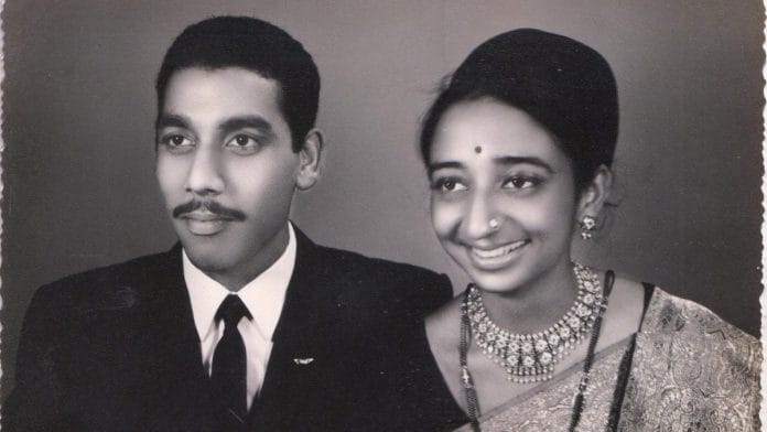 Vijay Tambay with Damayanti Tambay. | Photo Credit: Facebook/Finding Flight Lieutenant Vijay Vasant Tambay