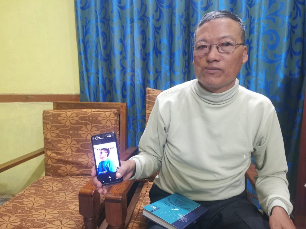 Chemwang Konyak, who lost his 33-year-old son Shomwang Konyak | Photo: Angana Chakrabarti/ThePrint