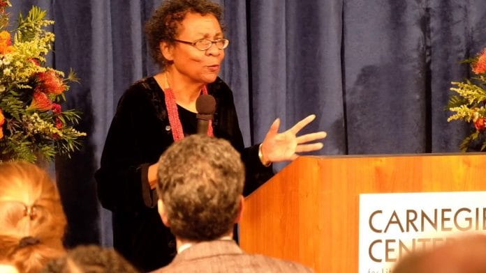 A screengrab of Bell Hooks | Lexington Herald Leader, YouTube