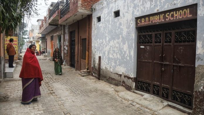 SBD Public School in Pataudi, which got embroiled in a controversy after Hindu groups disrupted a private choir on 24 December. | Photo: Manisha Mondal/ThePrint