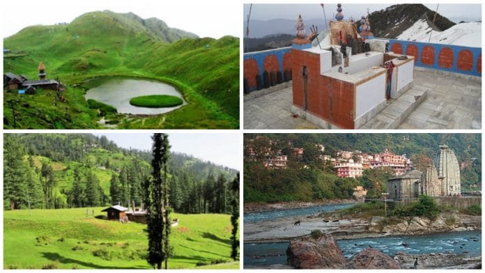 Some of the temples in Mandi. | Image: ThePrint