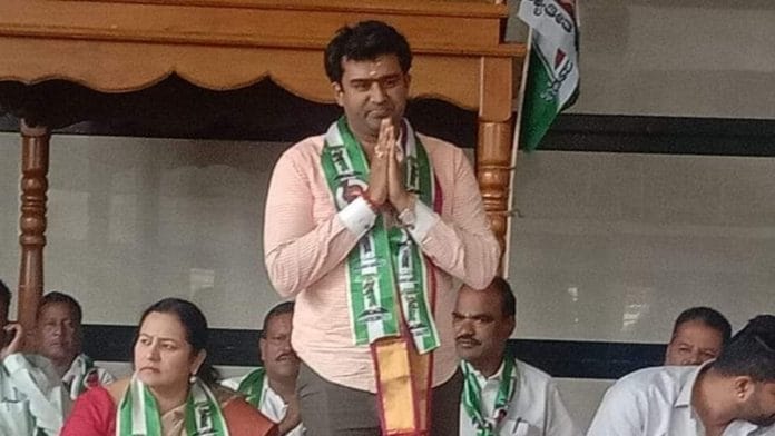 A file photo of JS(S) MLA and Gowda clan member, Suraj Revanna. | Photo: Twitter/@iSurajRevanna