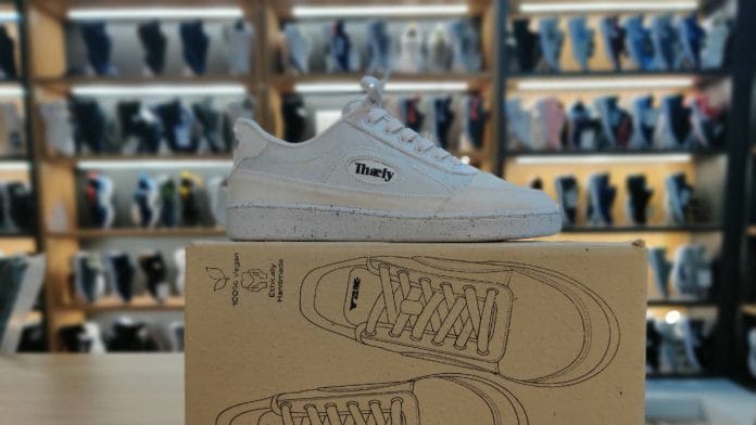 One of a pair of Thaely shoes. | Photo: Shubhangi Misra | ThePrint