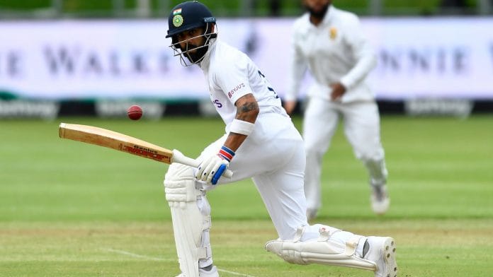 Former India captain Virat Kohli batting on the tour to South Africa | Photo: ANI