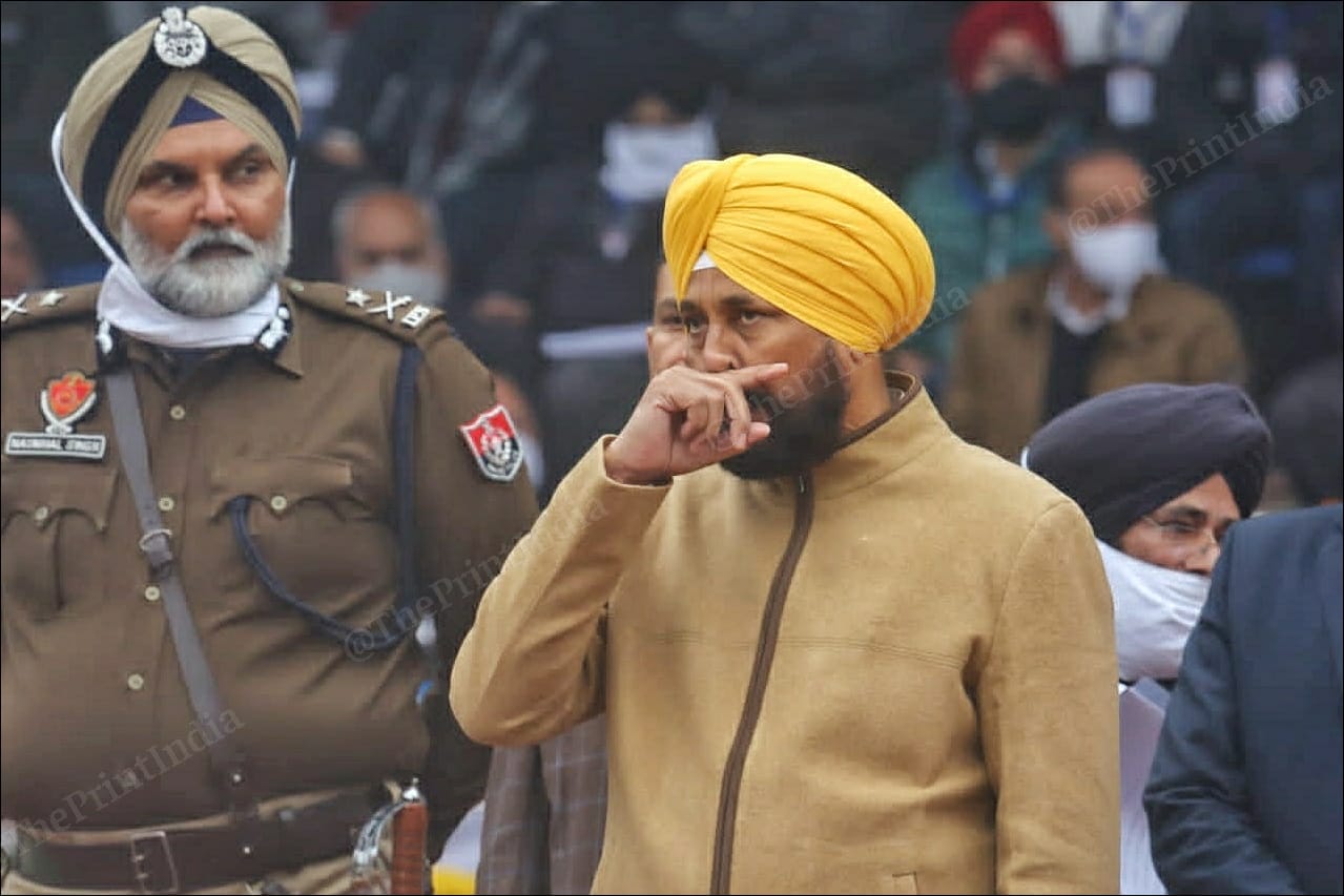 Channi at Repub;ic Day Parade | Photo: Praveen Jain | ThePrint