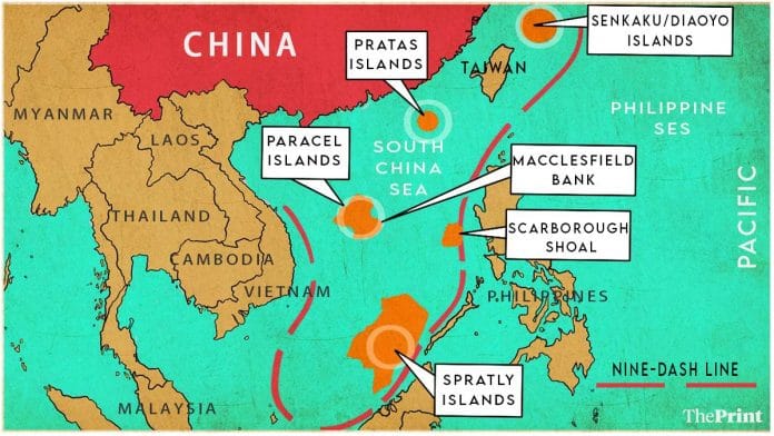 China's nine-dash line | theprint