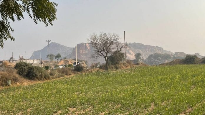 The Dadam mines, situated in the Aravallis | Photo: Ishadrita Lahiri | ThePrint