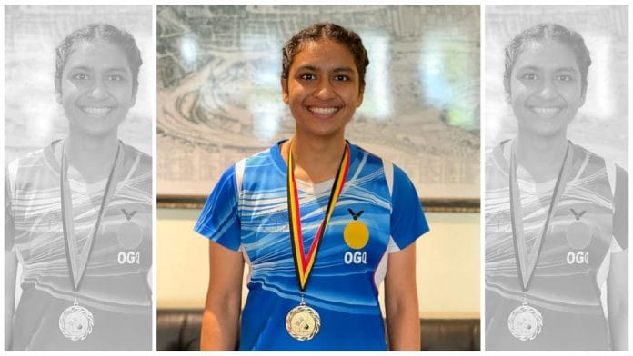 Tasnim Mir, 16, has topped the Badminton World Federation (BWF) rankings | File photo: Twitter/@Tasnimmir_india