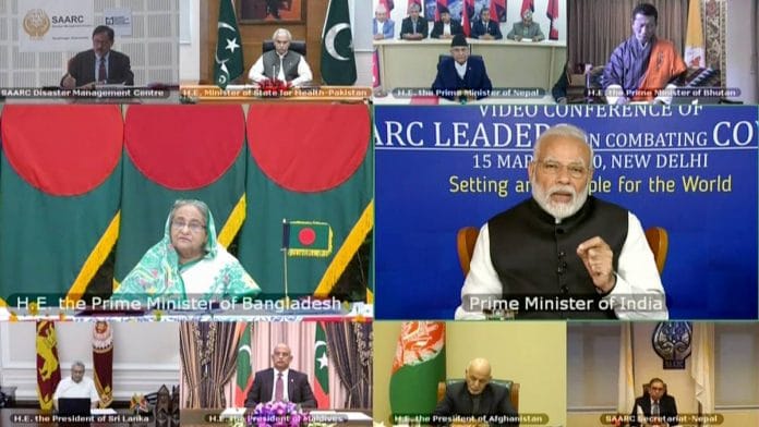 PM Narendra Modi virtually met SAARC leaders at the beginning of the Covid-19 pandemic | Representational image: ANI