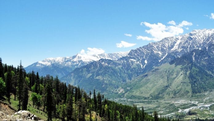 Representative image of mountains in Mussoorie. | Photo Credit: publicdomainpictures.net