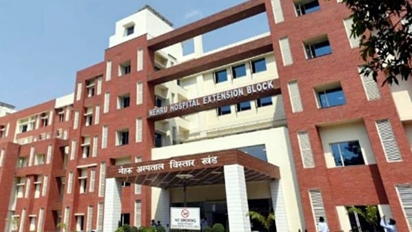 The Nehru Hospital extension block at PGIMER Chandigarh