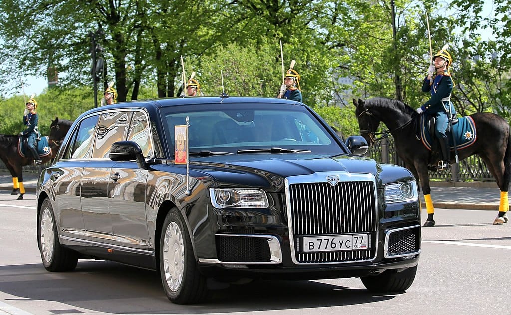 Vladimir Putin's Aurus Senat. | Photo Credit: Wikimedia Commons