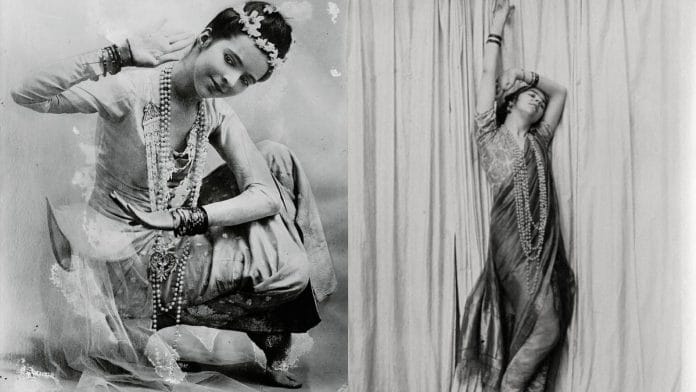 Pictures of Roshanara dancing. | Photo Credit: Wikimedia Commons