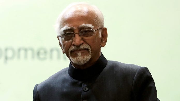 Former Vice President Hamid Ansari