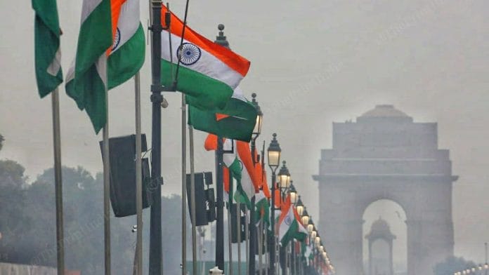 Rajpath ahead of Republic Day celebrations, Delhi | Praveen Jain | ThePrint