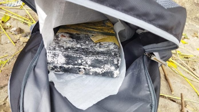 The explosive device discovered in a bag at Ghazipur flower market | Photo: By special arrangement