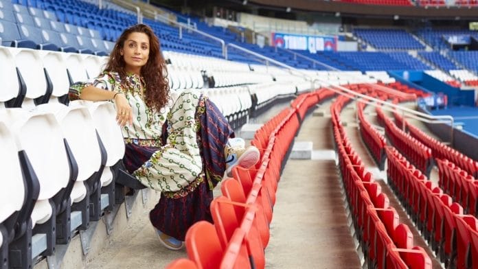 A file photo of Danish-Afghan footballer Nadia Nadim. | Photo: Twitter/@nadia_nadim