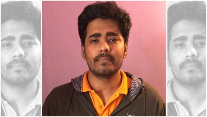 The accused in the Sulli Deals case, 25-year-old Aumkareshwar Thakur, was apprehended from his residence in Indore | Photo: By special arrangement