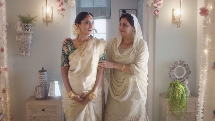 A still from a controversial Tanishq ad | Representational image