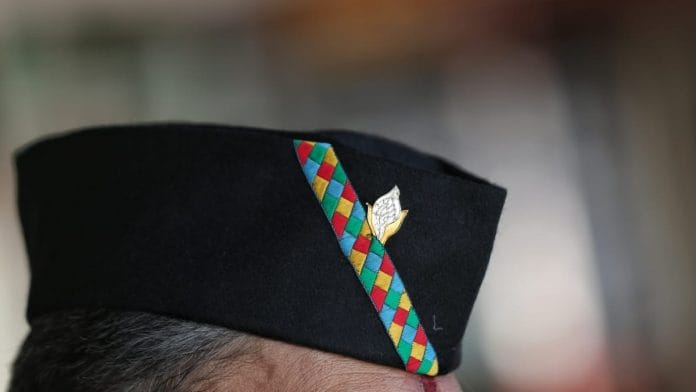 The 'Uttarakhandi cap' designed by Mussoorie artist Sameer Shukla | Suraj Singh Bisht | ThePrint