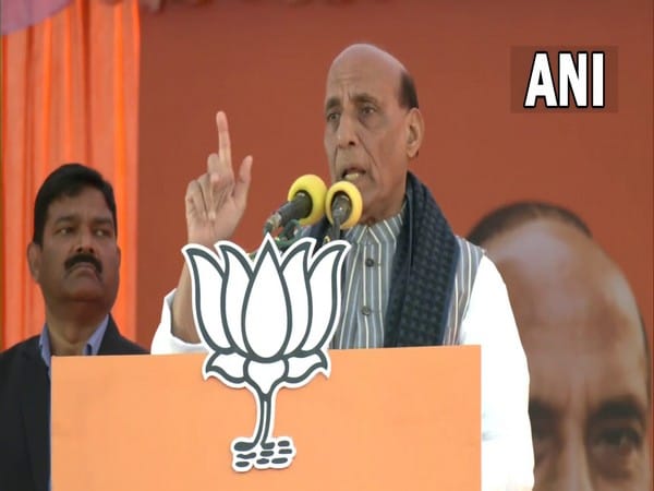 Goddess Lakshmi arrives on lotus, not on cycle or elephant: Rajnath Singh attacks SP, BSP