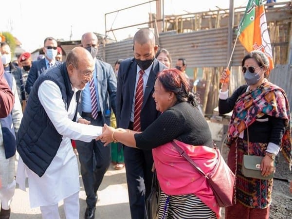 Manipur polls: CM holds door-to-door campaign in Patsoi constituency