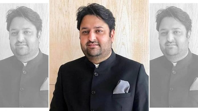 File photo of businessman and BJP leader Mohit Kamboj | Twitter