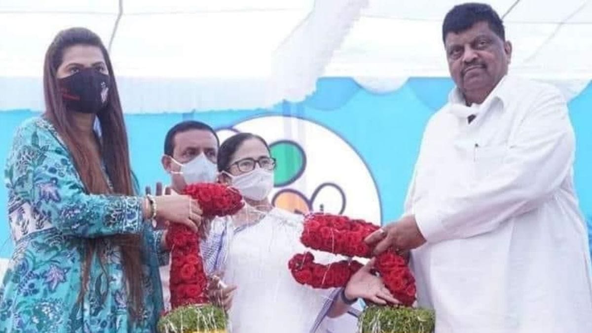 Churchill and his daughter Valanka Alemao. Churchill will contest the upcoming election from Benaulim as a TMC candidate, while his daughter is the TMC’s candidate for Navelim. | Facebook