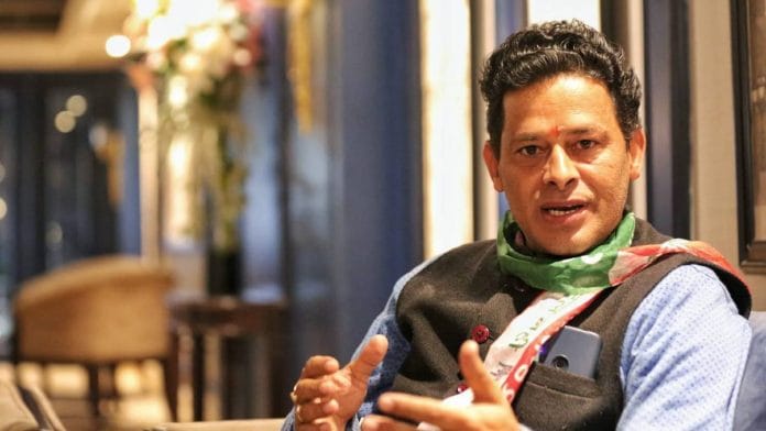 Uttarakhand Kranti Dal national spokesperson, Vijay Kumar Bauri | Suraj Singh Bisht | ThePrint