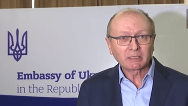 Ukrainian ambassador to India Igor Polikha