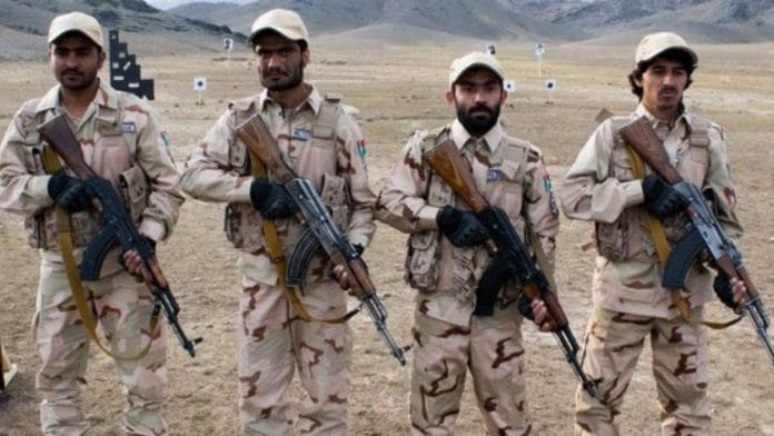 Representational image: Photo of BLA terrorists who attacked the Karachi Stock Exchange in 2020 | X/@Natsecjeff