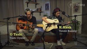 G Tashi and K.Kush during a live performance organised by Drung in Dharamsala | Credits: YouTube/Drung Films