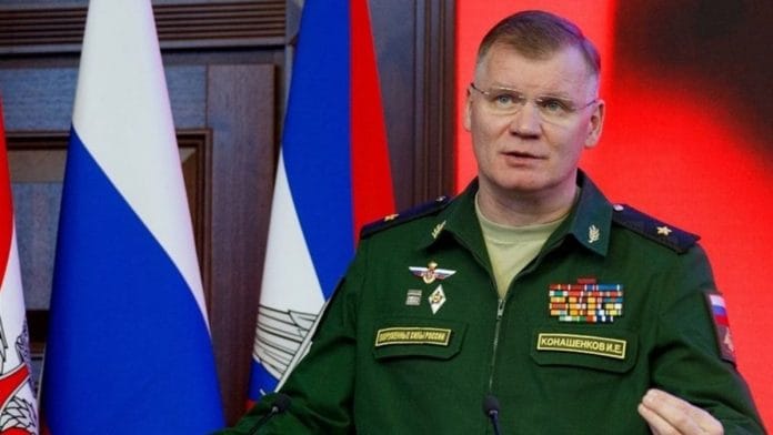 File photo of Russian Defence Ministry spokesman Igor Konashenkov | Commons