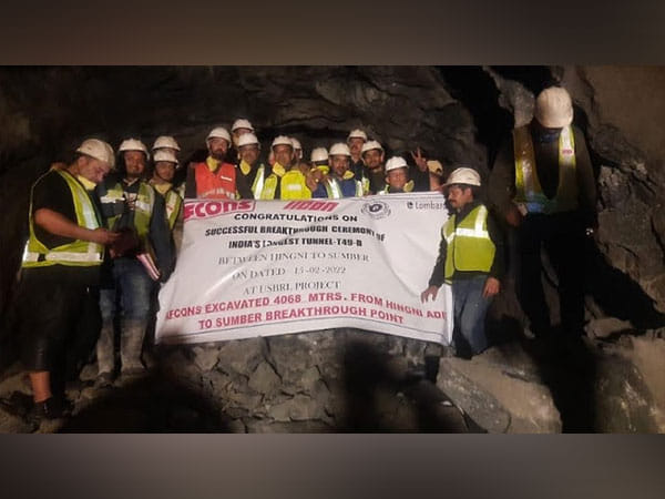  Afcons creates milestone in J&K by excavating 7.32 km of 12.75 km-long tunnel; connects country's longest rail tunnel under extreme conditions