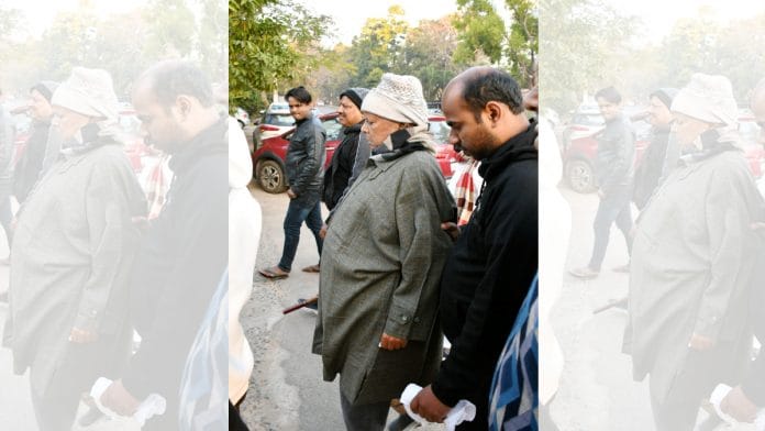 Rashtriya Janata Dal chief Lalu Prasad Yadav ahead of the special CBI courts verdict on the multi-crore Fodder Scam case, in Ranchi on 15 February 2022| PTI Photo