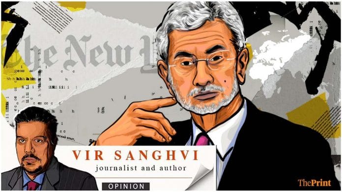 foreign minister Illustration by Prajna Ghosh