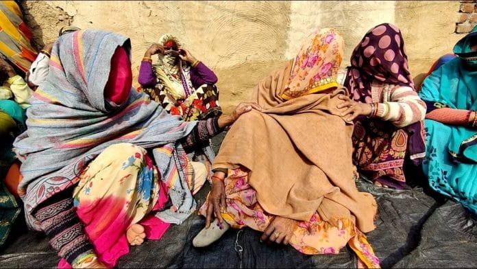 The victim's grandmother consoles her daughter, the girl's mother. | Shubhangi Misra | ThePrint